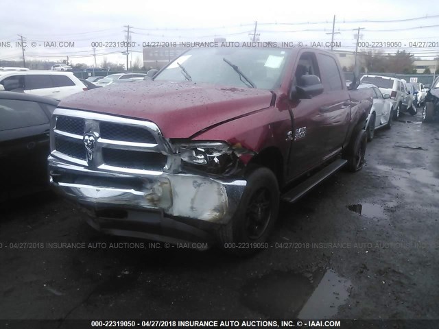 3C6UR5CL3FG501468 - 2015 RAM 2500 ST RED photo 2