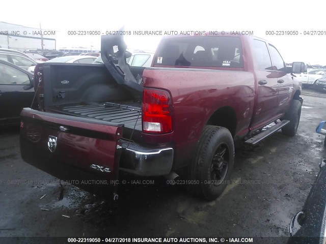 3C6UR5CL3FG501468 - 2015 RAM 2500 ST RED photo 4