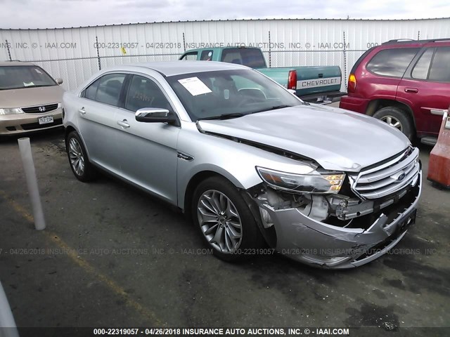 1FAHP2F81GG104639 - 2016 FORD TAURUS LIMITED SILVER photo 1