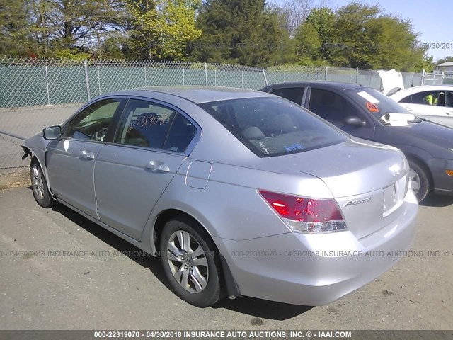 1HGCP26489A192873 - 2009 HONDA ACCORD LXP SILVER photo 3