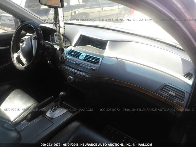 1HGCP2F82CA120934 - 2012 HONDA ACCORD EXL GRAY photo 5