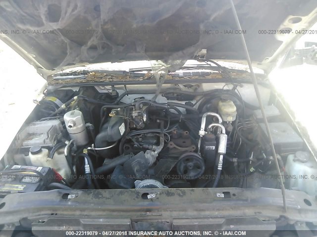 1GCCS1440YK157098 - 2000 CHEVROLET S TRUCK S10 WHITE photo 10