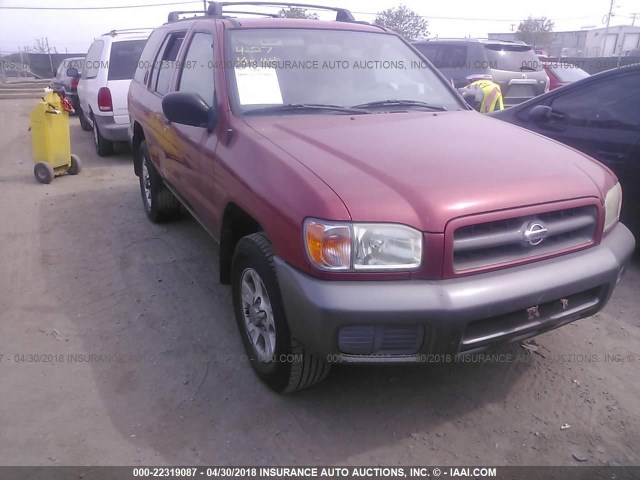 JN8AR07S0XW388070 - 1999 NISSAN PATHFINDER LE/SE/XE RED photo 1