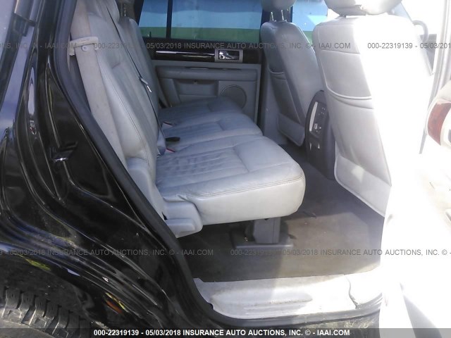 5LMFU27566LJ23667 - 2006 LINCOLN NAVIGATOR BLACK photo 8