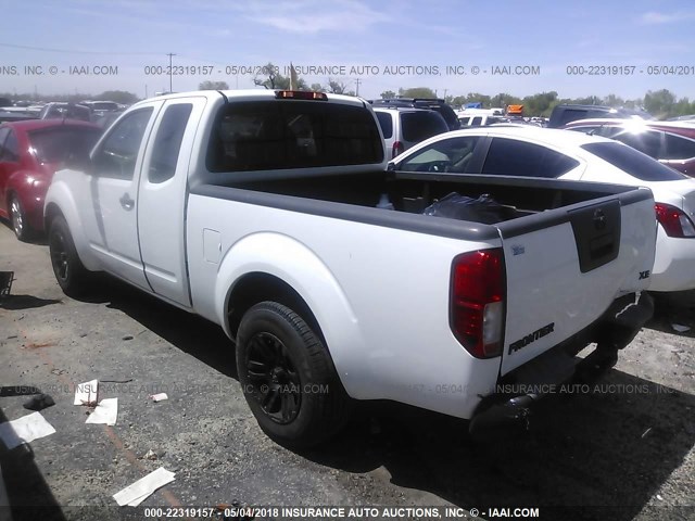 1N6BD06TX7C412768 - 2007 NISSAN FRONTIER KING CAB XE WHITE photo 3