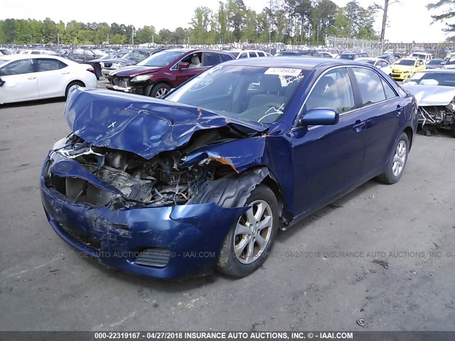 4T1BF3EK3BU597817 - 2011 TOYOTA CAMRY SE/LE/XLE BLUE photo 6