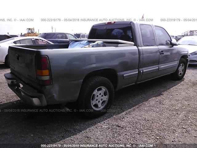 2GCEC19V121374836 - 2002 CHEVROLET SILVERADO C1500 GRAY photo 4