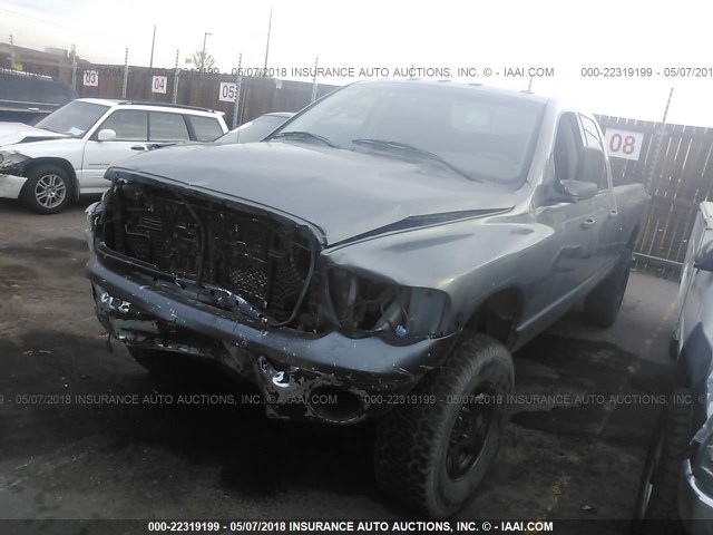 3D7KS28C05G715382 - 2005 DODGE RAM 2500 ST/SLT 灰色 照片 2