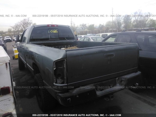 3D7KS28C05G715382 - 2005 DODGE RAM 2500 ST/SLT 灰色 照片 3
