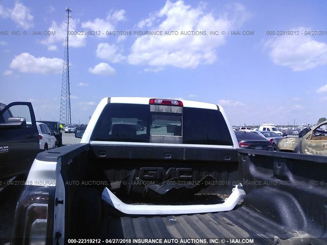 3GTU2NER3JG260924 - 2018 GMC SIERRA K1500 SLT WHITE photo 8