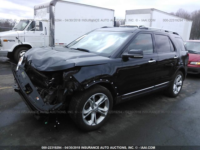 1FMHK8F89CGA09358 - 2012 FORD EXPLORER LIMITED 黑色 照片 2