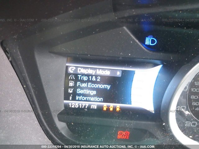 1FMHK8F89CGA09358 - 2012 FORD EXPLORER LIMITED 黑色 照片 7