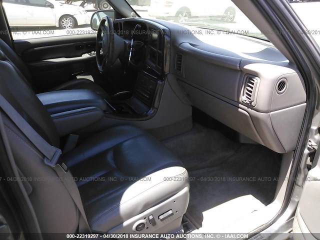 1GKFK66U55J230690 - 2005 GMC YUKON XL DENALI GRAY photo 5