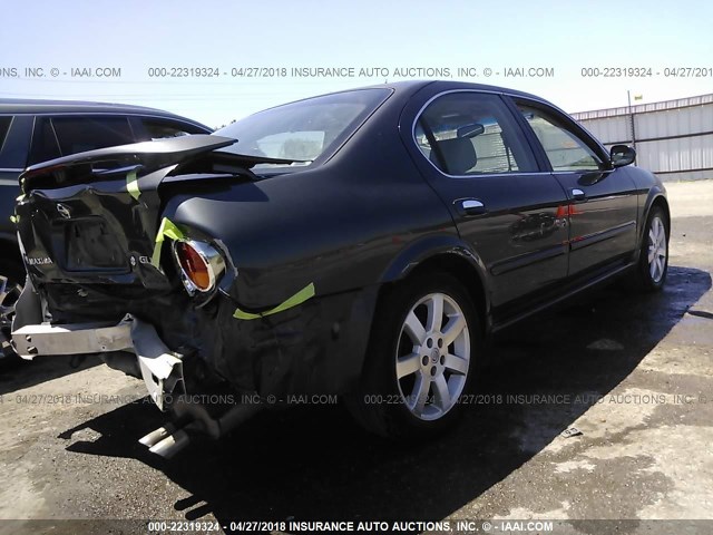 JN1DA31D02T412683 - 2002 NISSAN MAXIMA GLE/GXE/SE GRAY photo 4