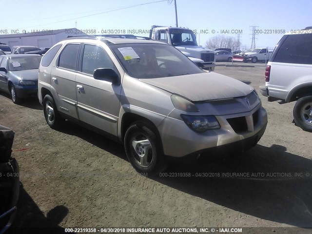 3G7DA03E42S572298 - 2002 PONTIAC AZTEK GOLD photo 1