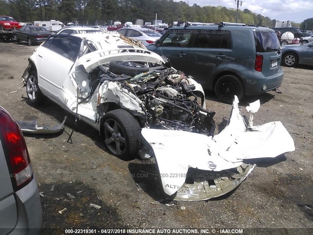 1N4BL11D06N380949 - 2006 NISSAN ALTIMA SE/SL/SE-R WHITE photo 1