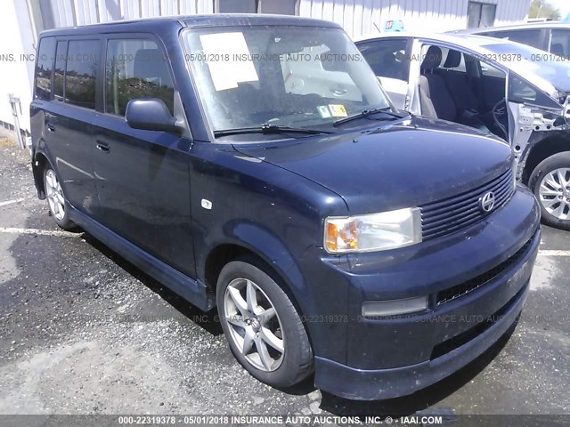JTLKT324350191507 - 2005 TOYOTA SCION XB Tünd mavi foto 1