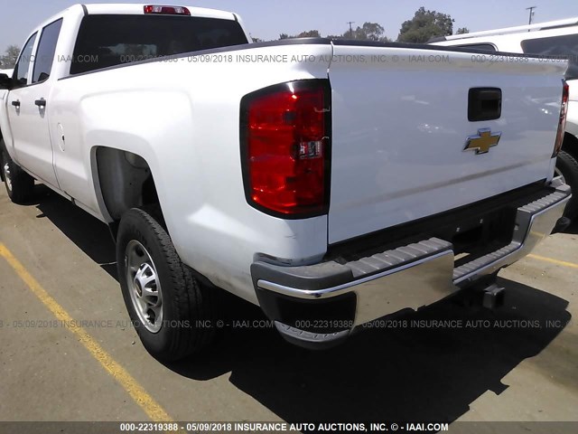 1GC1CUEG8GF128762 - 2016 CHEVROLET SILVERADO C2500 HEAVY DUTY WHITE photo 3