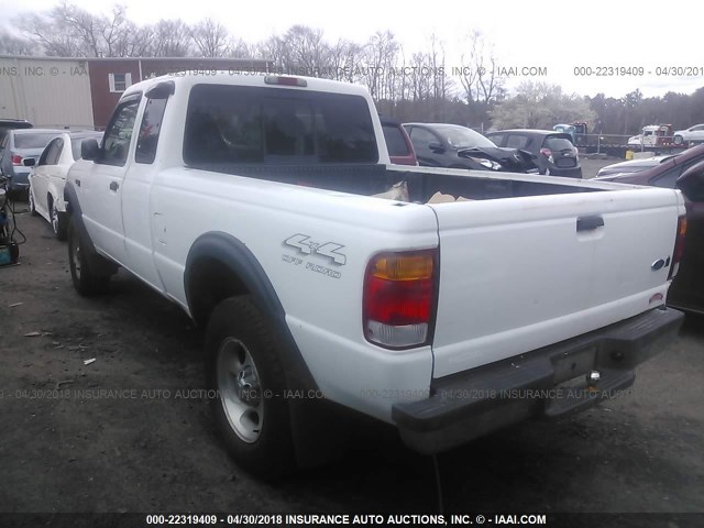 1FTZR15V5XTB04225 - 1999 FORD RANGER SUPER CAB WHITE photo 3