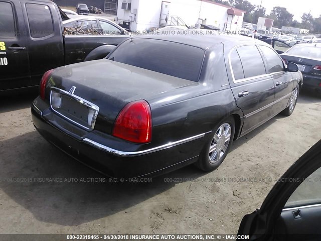 2LNBL8EV0AX751861 - 2010 LINCOLN TOWN CAR EXECUTIVE L BLACK photo 4