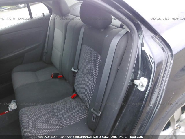 1G1ZC5EB9AF227295 - 2010 CHEVROLET MALIBU 1LT 黑色 照片 8