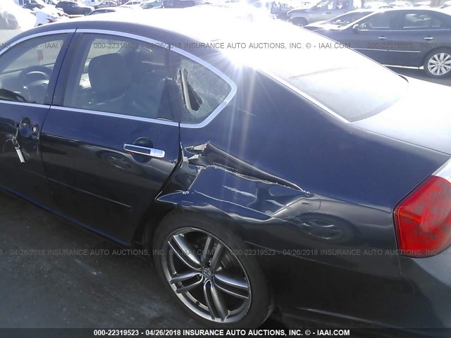 JNKAY01E76M103360 - 2006 INFINITI M35 SPORT BLUE photo 6