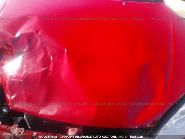 1FAFP34N87W336571 - 2007 FORD FOCUS ZX4/S/SE/SES RED photo 10