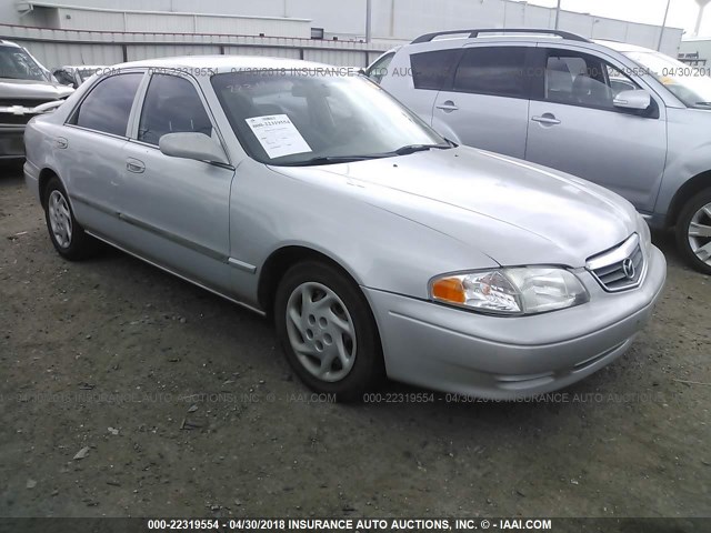 1YVGF22C125264778 - 2002 MAZDA 626 LX SILVER photo 1