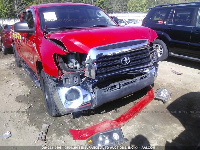 5TBRV54168S482127 - 2008 TOYOTA TUNDRA DOUBLE CAB/DOUBLE CAB SR5 RED photo 6