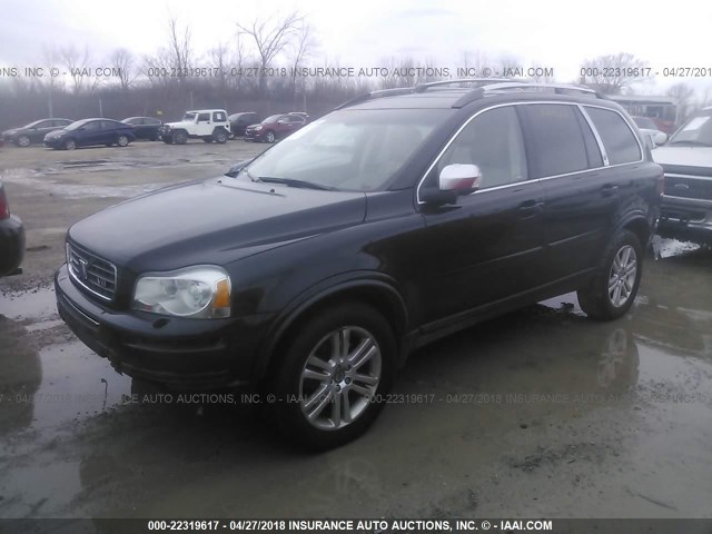 YV4CZ852691522597 - 2009 VOLVO XC90 V8 BLACK photo 2