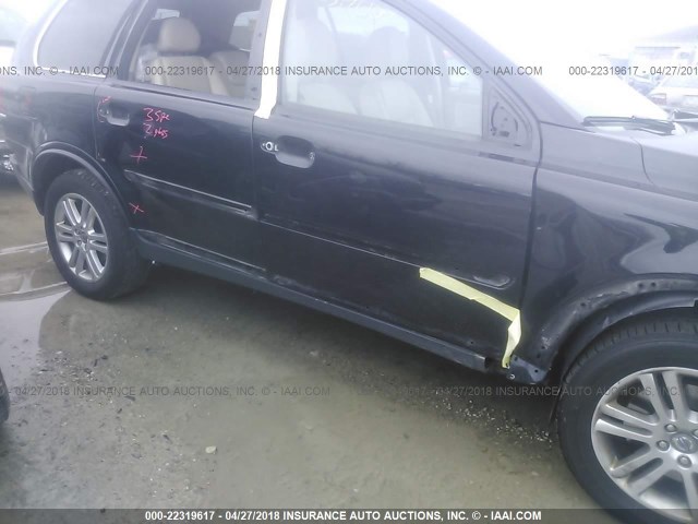 YV4CZ852691522597 - 2009 VOLVO XC90 V8 BLACK photo 6