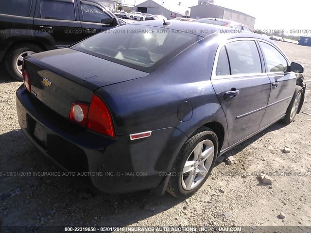 1G1ZB5E13BF208737 - 2011 CHEVROLET MALIBU LS 蓝色 照片 4