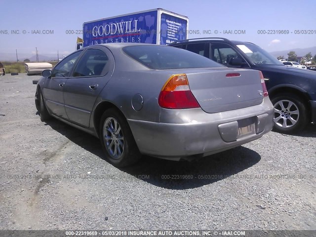 2C3HE66G6XH255788 - 1999 CHRYSLER 300M GRAY photo 3