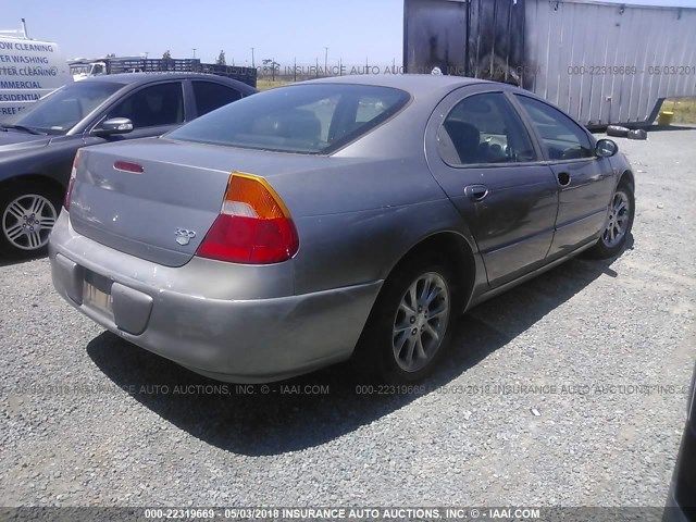 2C3HE66G6XH255788 - 1999 CHRYSLER 300M GRAY photo 4