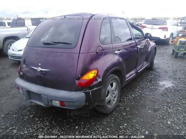 3C8FY68B12T240321 - 2002 CHRYSLER PT CRUISER LIMITED/DREAM CRUISER MAROON photo 4