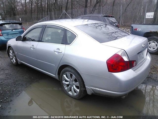 JNKAY01F67M462807 - 2007 INFINITI M35 SPORT SILVER photo 3