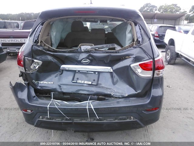 5N1AR2MN2EC711664 - 2014 NISSAN PATHFINDER S/SV/SL/PLATINUM 灰色 照片 6