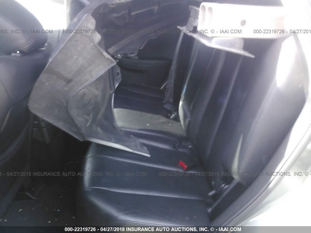 JN8AZ08W47W603368 - 2007 NISSAN MURANO SL/SE/S GRAY photo 8