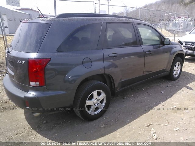 2S3DB217376120915 - 2007 SUZUKI XL7 GRAY photo 4