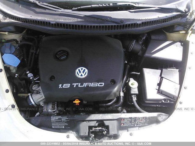 3VWDD21C31M421507 - 2001 VOLKSWAGEN NEW BEETLE GLX 白色 照片 10