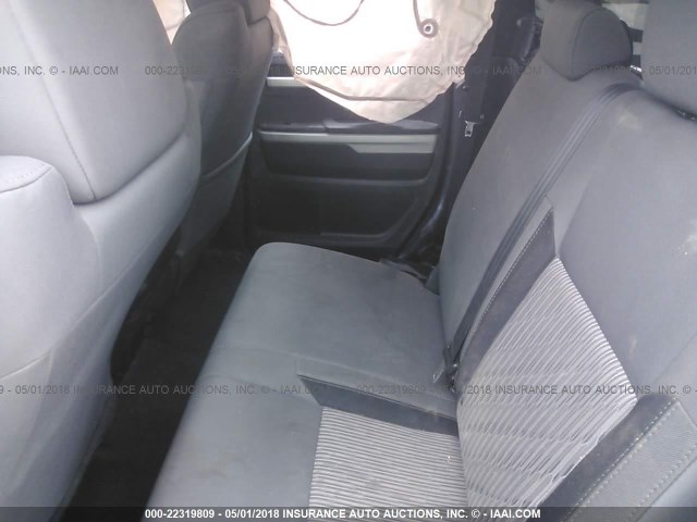 5TFRY5F19EX169445 - 2014 TOYOTA TUNDRA DOUBLE CAB SR/SR5 BLACK photo 8