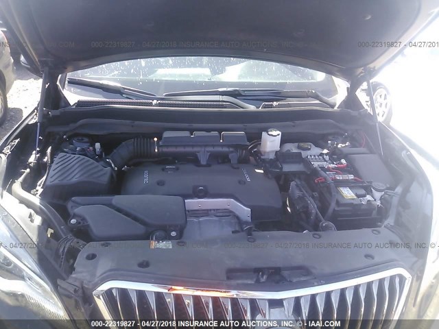 LRBFXBSA8HD097829 - 2017 BUICK ENVISION ESSENCE BLACK photo 10