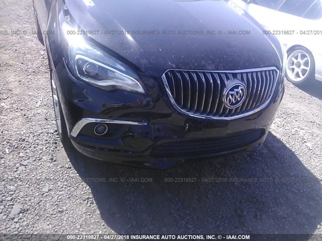 LRBFXBSA8HD097829 - 2017 BUICK ENVISION ESSENCE BLACK photo 6