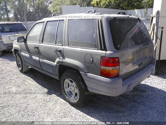 1J4FX58S1WC326741 - 1998 JEEP GRAND CHEROKEE LAREDO/TSI GRAY photo 3