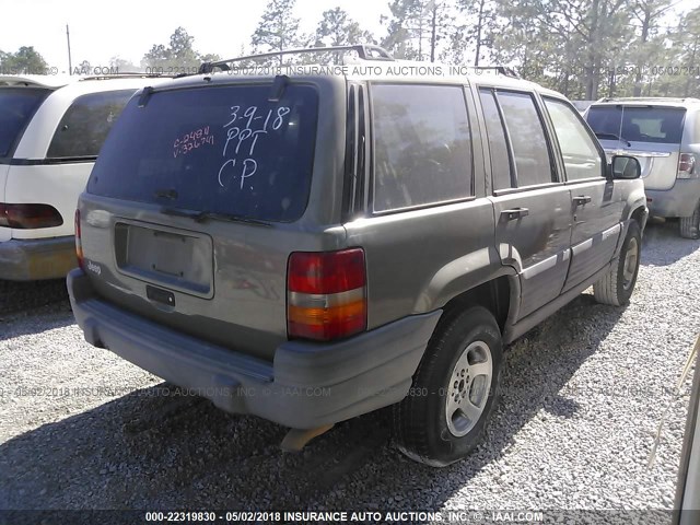 1J4FX58S1WC326741 - 1998 JEEP GRAND CHEROKEE LAREDO/TSI GRAY photo 4