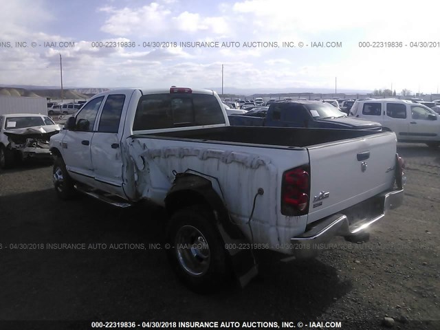 3D7MX48AX8G219451 - 2008 DODGE RAM 3500 ST/SLT WHITE photo 3