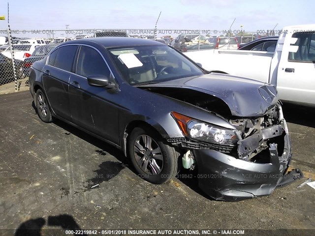 1HGCP2F4XCA235312 - 2012 HONDA ACCORD LXP GRAY photo 1