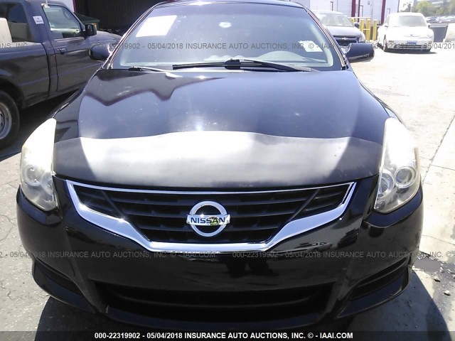 1N4AL2EP2AC123883 - 2010 NISSAN ALTIMA S BLACK photo 6