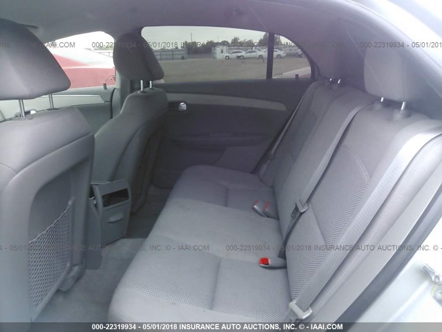 1G1ZA5EUXCF389575 - 2012 CHEVROLET MALIBU LS SILVER photo 8