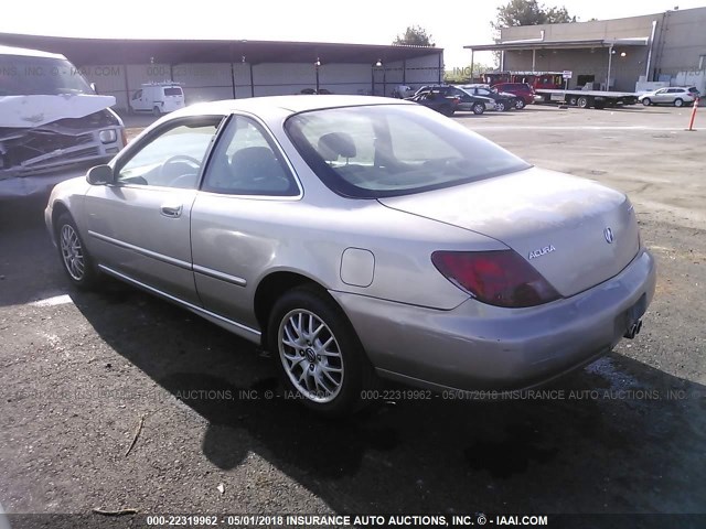 19UYA2258XL013903 - 1999 ACURA 3.0CL GOLD photo 3